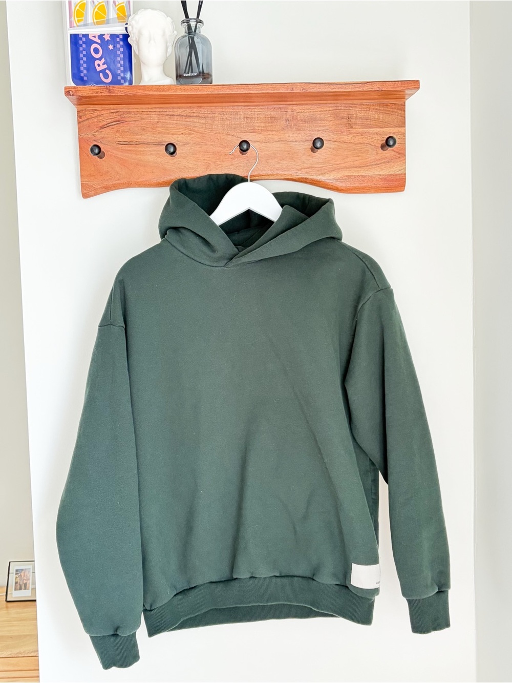 Vuori Restore Oversized Hoodie Agate Green XXS